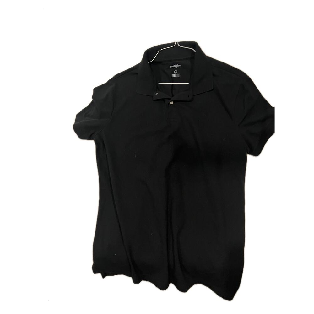 Goodfellow Black Polo Shirt Mens L